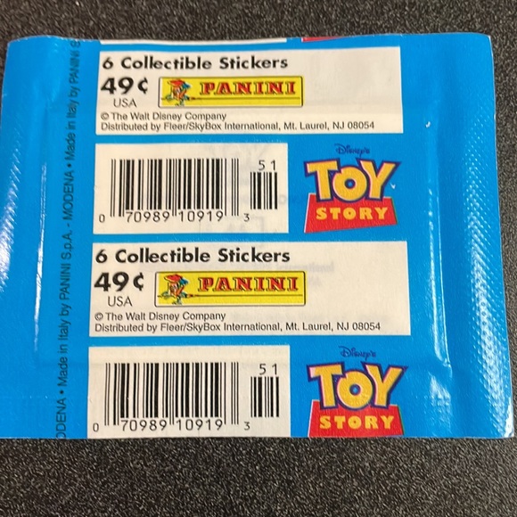 Toy Story Collectible Sticker Cards - Picture 2 of 4